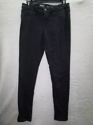 Mossimo Denim Mid-Rise Jegging Women Sz 4/27R Black Super Stretch Inseam 27  • $9.99