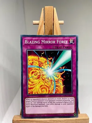 Blazing Mirror Force - 1st Edition SDPL-EN034 - NM - YuGiOh • £1.20