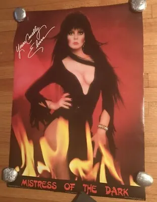 Rare Elvira Mistress Of The Dark 1983 Poster Original New/Unused 20 X 27   • $83.93