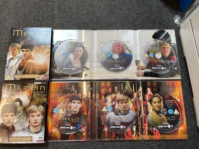 £6.99 • Buy Merlin The Complete First Series Dvd's- Cg D16