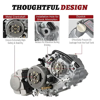 125cc4 Stroke Engine Motor For Honda CRF50 CRF70 XR50 CT70 CT90 CT110 CDI • $242.25