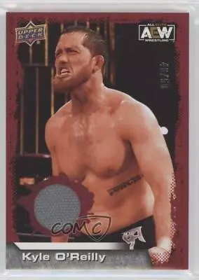 2022 Upper Deck AEW All Elite Wrestling Red Mat Relics /50 Kyle O'Reilly #69 • $6