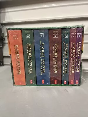 Harry Potter The Complete Series J.K. Rowling Books Box Set 1-7 Case Paperback • $30