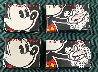 Mickey Mouse Facial & Bath Soap Bars From The 1990's Walt Disney World Resort • $9.95