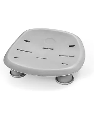 Hot Tub Spa Or Pool Adjustable Height Weighted Non-slip Spa Seat Grey • $44.50