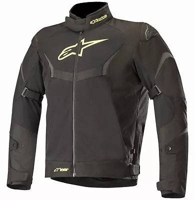 Alpinestars T-Core Air Drystar Motorcycle Jacket Black/Yellow Fluo 2XL • $177.76