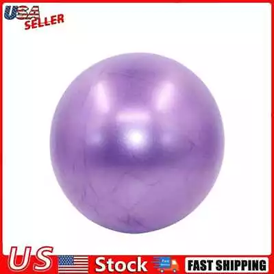 $8.09 • Buy PVC Fitness Yoga Ball Thickened Explosion-proof Exercise Equipment (Purple)