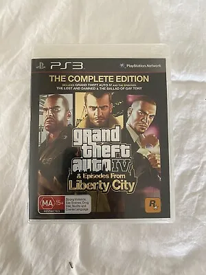 Grand Theft Auto IV - The Complete Edition (PlayStation 3 2010) • $10