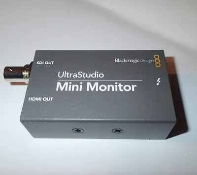 Blackmagic Design UltraStudio Mini Monitor Thunderbolt SDI HDMI Video Output • $29.99