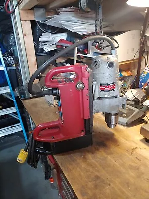 Milwaukee 4202 Magnetic Drill Press 120V 60Hz 12.5A 4262-1 Drill Motor ¾” Capaci • $1400