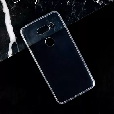 Clear TPU Shell Cover For LG V30 - Silicone Case • $15.39