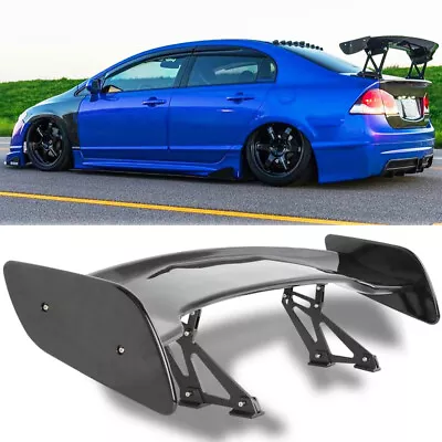 46” Rear Trunk Spoiler Wing Adjustable GT-Style Glossy For Honda Civic 8th Gen • $141.65