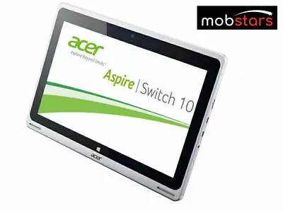 Acer Aspire Switch 10V Tablet 32GB Quad-Core 1.33GHz WIN10 PRO SW5-014P GRADE B • £43.99