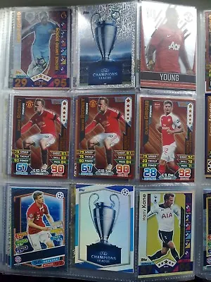 9  X  Match  Attax   Adrenalyn Xl  (  Limited  Editions    Trophy Card )  71 • £5