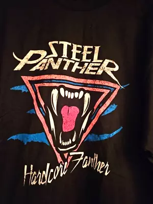 Lot Of Five Steel Panther Metal Band Hardcore Panther T-Shirt Mens Sizes • $15