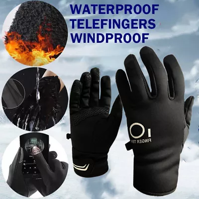 Winter Work Gloves Men Women Insulated Thermal Lined Outdoor Ski Water Resistant • $5.99