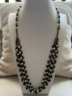 Gorgeous Vintage Style Multi Strand Beads Handmade Necklace From Nepal. • $19.99