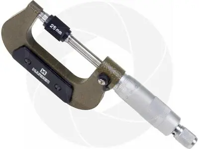 25-50mm Precision External Metric Gauge Micrometer Machinist Measuring Tool Case • $21.99