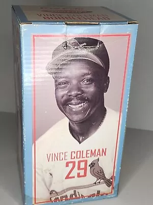 Vince Coleman St. Louis Cardinals SGA Bobblehead!! W/ Original Box! • $39