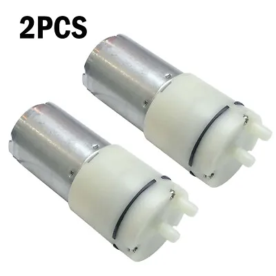 2PCS DC 12V Micro 370 Motor Diaphragm Vacuum Air Self-priming Suction Water Pump • $15.59