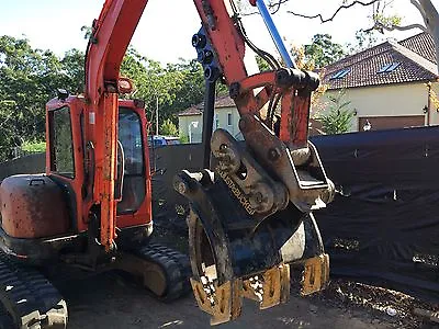 Excavator Excavator Grab 1.7 3 4567 Adjustable Rippers Buckets Grabs • $2250