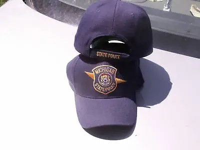 Michigan State Police Fatigue Cap 30% Wool NEW To Spec. • $17