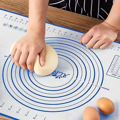 Extra Thick Silicone Baking Mat With Measurements 24'' X 16  Dough Rolling Mat • $9.95