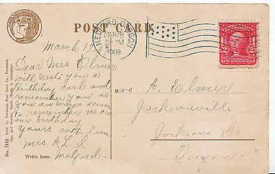 £3.99 • Buy Genealogy Postcard - Family History - Elmer - Jacksonsonville - Oregon  Y871