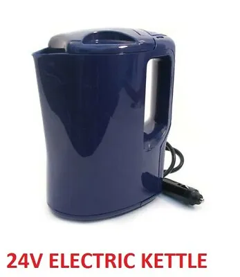 £16.95 • Buy 24v B Electric Kettle Portable Van Car Lorry Cig Lighter 1ltr Plug In Motor Home