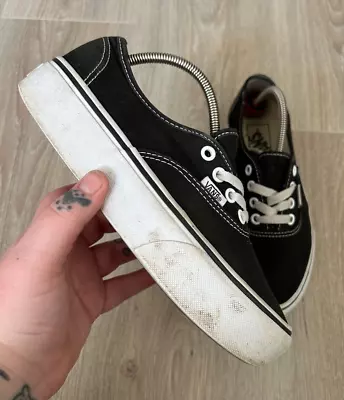 VANS WOMEN'S AUTHENTIC Stackform Platform Shoes Trainers Black White UK 4 Chunky • £22.99
