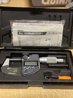 Mitutoyo 293-330-30 1  Ratchet Stop Micrometer (W/SPC) IP65 Dust/Water Protectio • $100