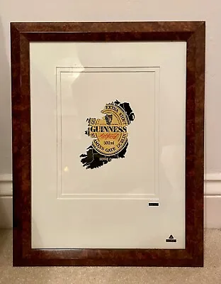 Can Art By Martin Allen - Mounted Picture Of Ireland Crafted From Guinness Can  • £39.99