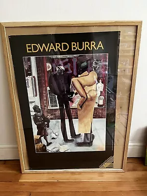 Edward Burra Harlem Vintage Exhibition Poster Arts Council 1980s • £25