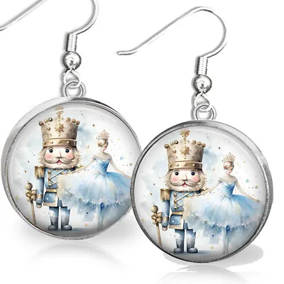Nutcracker Ballet Sugar Plum Fairy Performance Keepsake Earrings Holiday Jewelry • $13.95