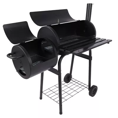 43  BBQ Grill Meat Cooker Smoker Outdoor Patio Backyard Charcoal Barbecue Tools • $179.99