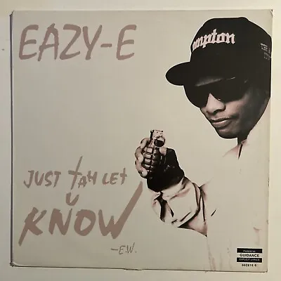 Eazy-E - Just Tah Let U Know (12 ) EX/EX • £12.99