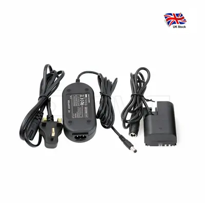 LP-E6 Dummy Battery ACK-E6 AC Power Adapter Kit For Canon 5D Mark III 7D 6D 60D  • £24.99