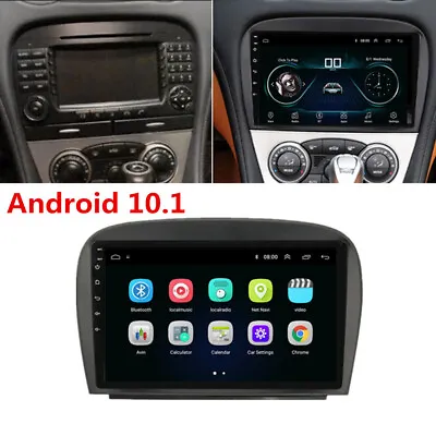 9  Android 10.1 Stereo Radio Head Unit For 05-11 Mercedes R230 SL500 SL550 SL55 • $165.29