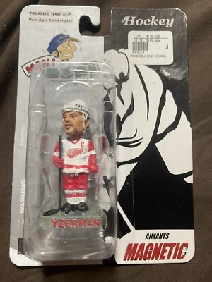 $21 • Buy Detroit Red Wings Steve Yzerman Magnetic Mini Bobs - Unopened