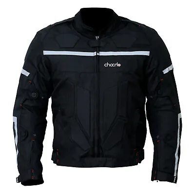 Chocho Motorcycle Motorbike Armored Jacket Cordura Breathable Textile CE Armours • $59.99