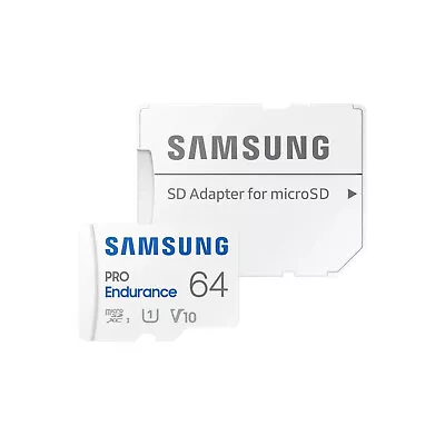 Samsung Pro Endurance 64GB Micro SD Card • $49.60