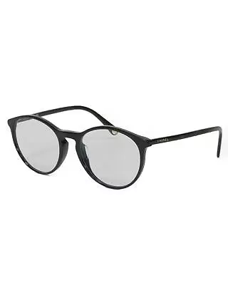 Pre Loved Chanel Clear Frame Eyeglasses With Black Plastic Frame  -  Frames • $1044