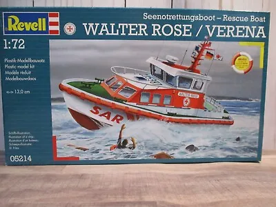$19.95 • Buy Revell 1/72 Plastic Model Kit -  Walter Rose / Verena  Rescue Boat