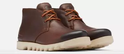 SOREL Men's Kezar Chukka WP Boots Waterproof Leather Rain Sz 10 New $185 1930711 • $80