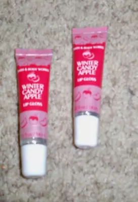 Bath And Body Works Winter Candy Apple Lip Gloss Lot Of 2 New • $12.99