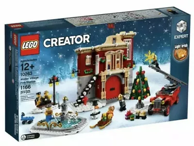 Lego 10263 Creator Winter Expert Village Fire Station Christmas New EXPRESS POST • $299.99