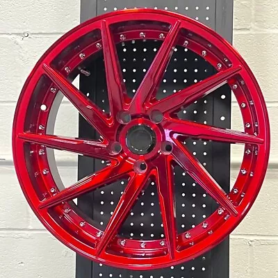 19  Ipw 511 Swirl Style Red Wheels Rims Fits Mitsubishi Galant Outlander • $780