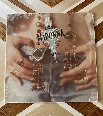 MADONNA Like A Prayer Vinyl LP 1989 USA FIRST Press Original Shrink VG+ Used • $15