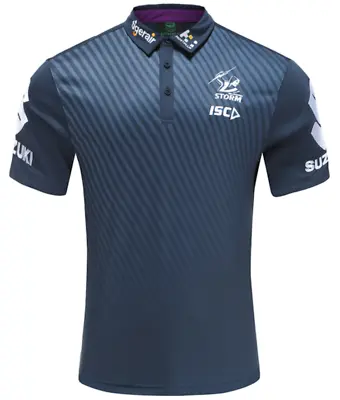 £34.37 • Buy Melbourne Storm Travel Polo Shirt Size Small Available Navy NRL ISC SALE 20