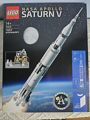 LEGO Ideas: NASA Apollo Saturn V (21309) 2017 Retired Set • $349